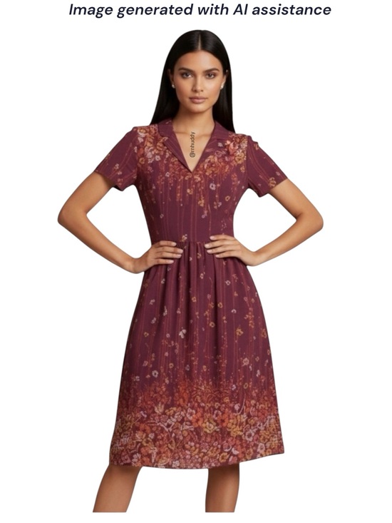 Modcloth Dresses & Skirts - ModCloth M Lively Identity Floral Dress